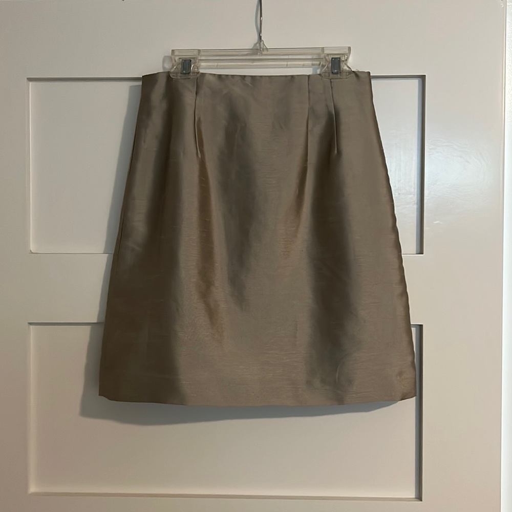 Metallic Mini Skirt - Vintage